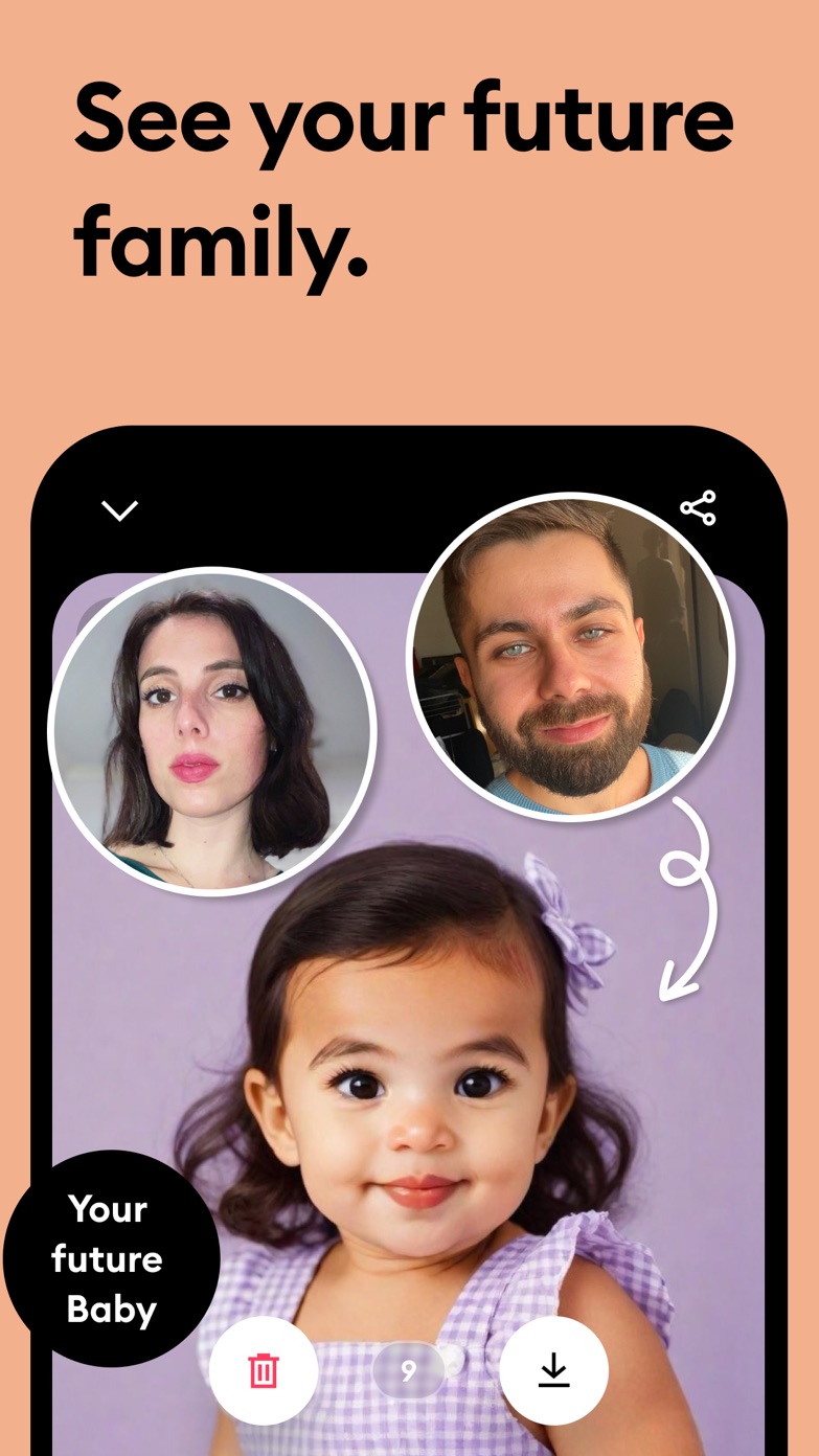 Official Remini screenshot presenting its photo enhancement workflow